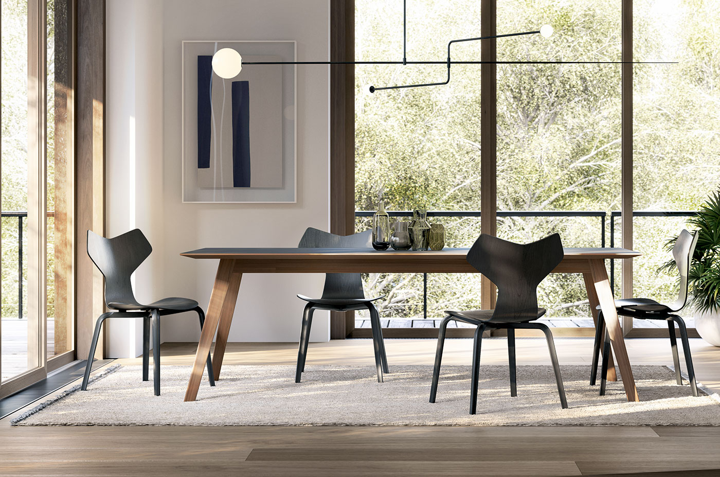 Aise Extendable Dining Table - Image 2