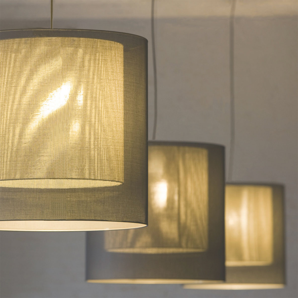 Designer Lamp - Moaré pendant