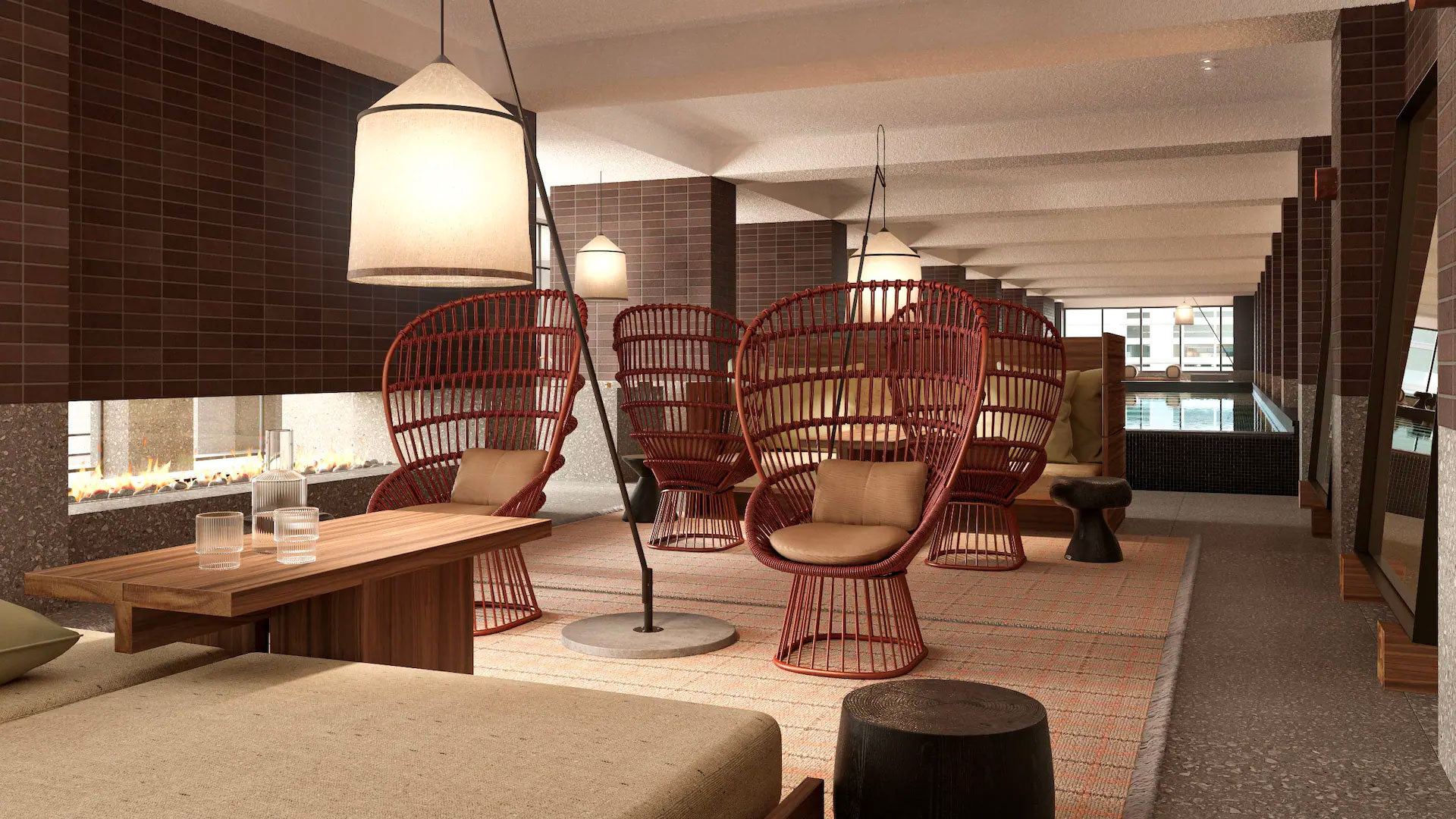 Designer lamp - The Hyatt Centric Melbourne