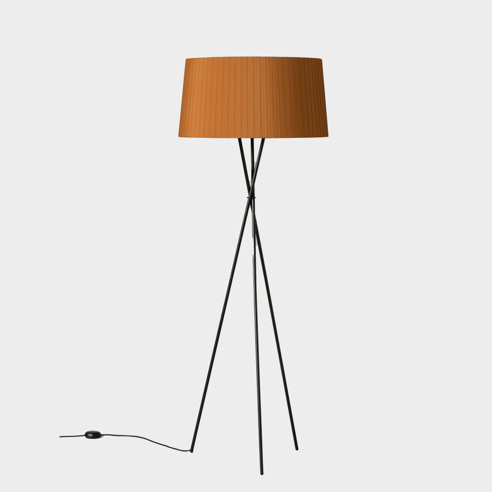 Tripode G5 Floor Lamp - Mustard Shade